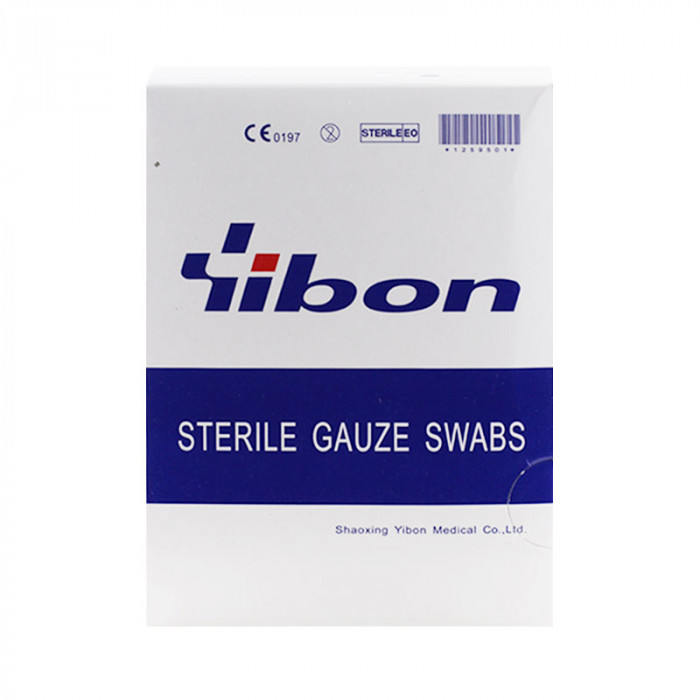 Yibon ผ้าก๊อซ 2X2นิ้ว (Sterile)