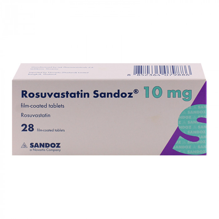 Rosuvastatin Sandoz 10Mg.7เม็ด