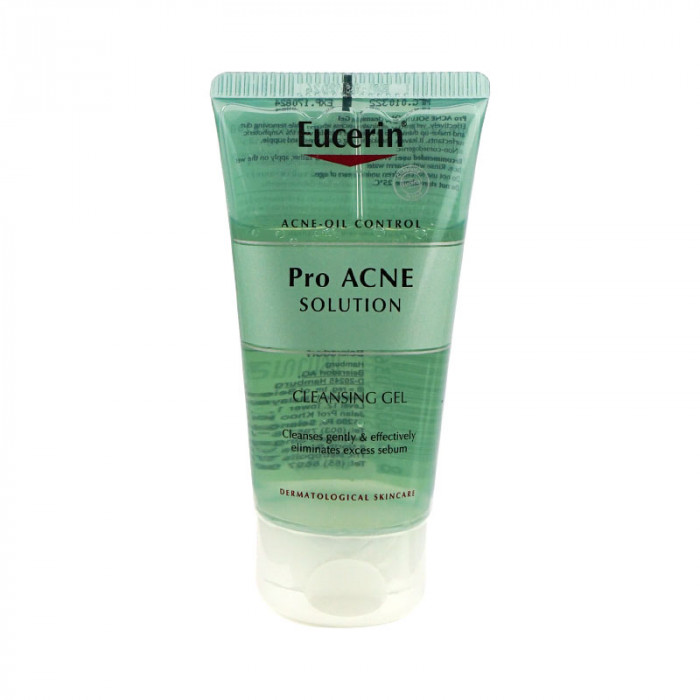 Eucerin pro acne cleansing ge 75ml. ยูเซอริน โปร แอคเน่ คลีนซิ่ง เจล 75 มล.