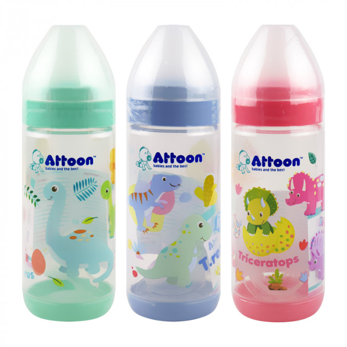 ATTOON ขวดนม รุ่นCOLOR SLIM 5oz. (คละสี) 