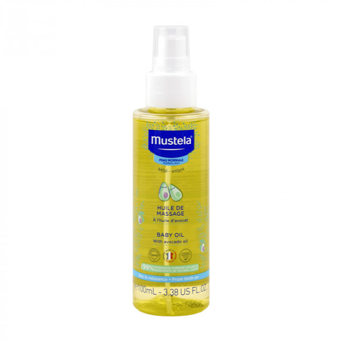 MUSTELA  BABY OIL 100ML.