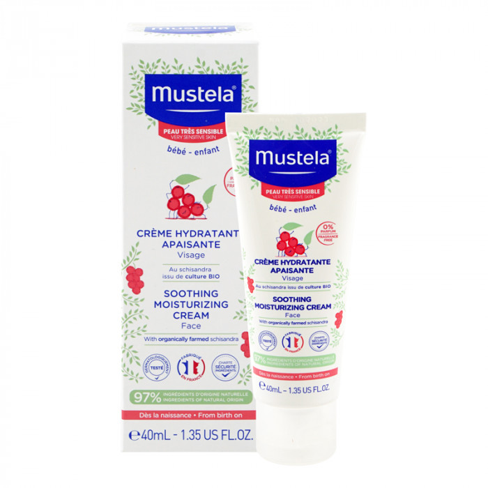 MUSTELA  SOOTHING MOISTURIZING CREAM 40ML.