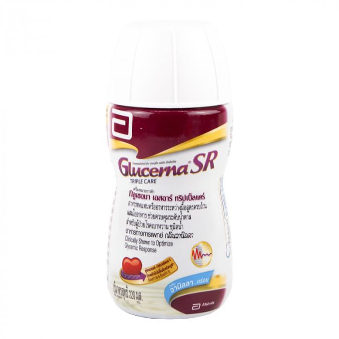 GLUCERNA SR TRIPLE CARE LIQUID 220ML.