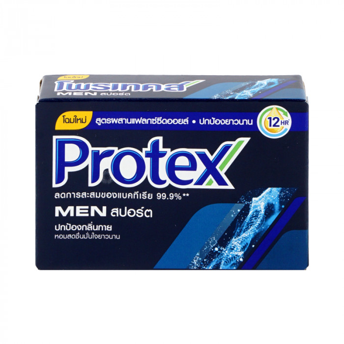 PROTEX สบู่ โพรเทคส์ 60G. สูตร เมน สปอร์ต