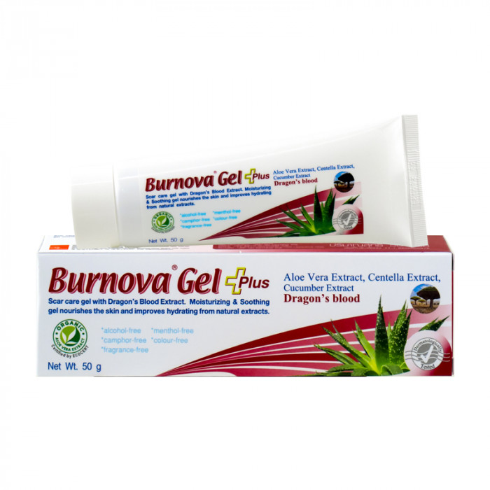 BURNOVA GEL PLUS DRAGON'S BLOOD 50G.