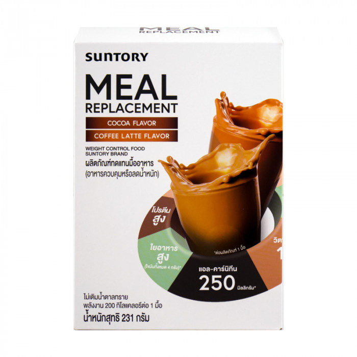 SUNTORY MEAL REPLACEMENT TRIAL PACK MIXED 4ซอง/กล่อง
