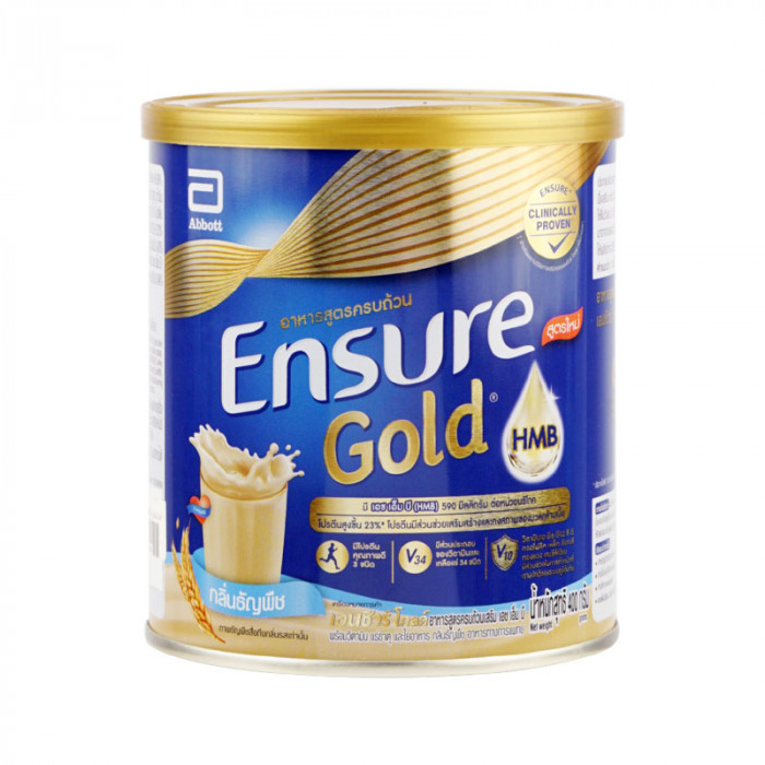 Ensure gold 400g. เอนชัวร์ โกลด์ 400กรัม (กลิ่น ธัญพืช)