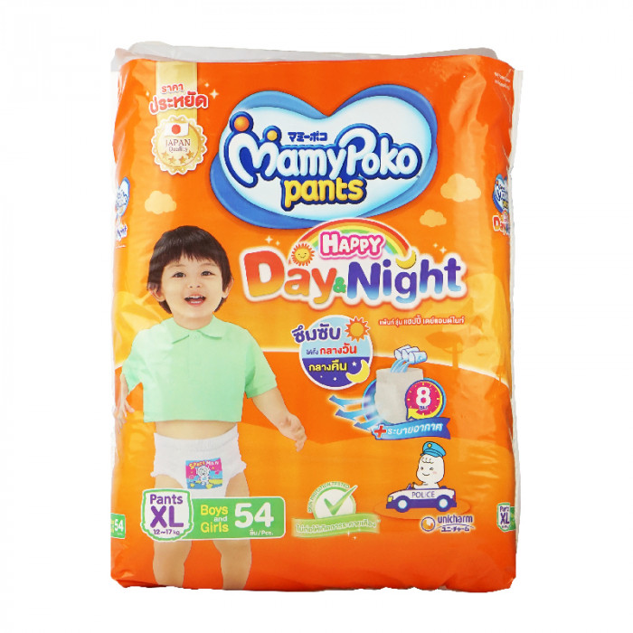 Mamypoko pants happy day&night (l) 62ชิ้น/ห่อ