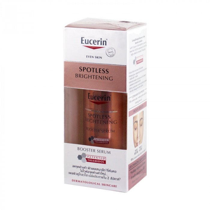 Eucerin Spotless Brightening Booster Serum 30 ml. ยูเซอริน สปอตเลส ไบรท์เทนนิ่ง บูสเตอร์ ซีรั่ม 30 มล.