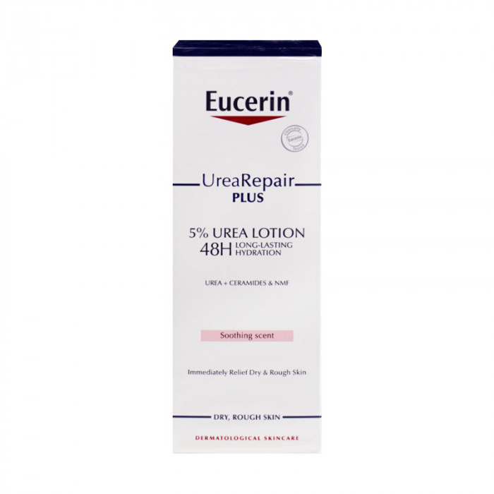 Eucerin Urea Repair Pius 5% UREA Lotion 48 H long-lasting hydration 250 ml.