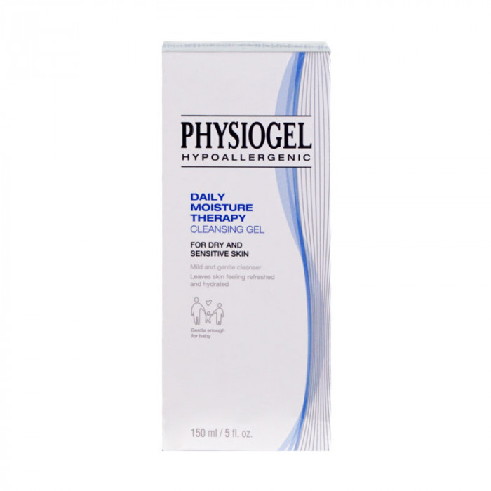 Physiogel Daily Moisture Therapy Cleansing gel 150 ml.ฟิสิโอเจล เดลี่ มอยซ์เจอร์ เทอราพี คลีนซิ่ง เจล 150 มล.