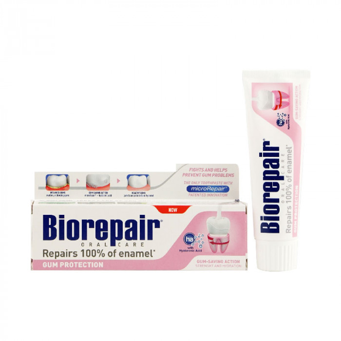 ยาสีฟัน ไบโอรีแพร์ Biorepair 75 ml. (gum protection)