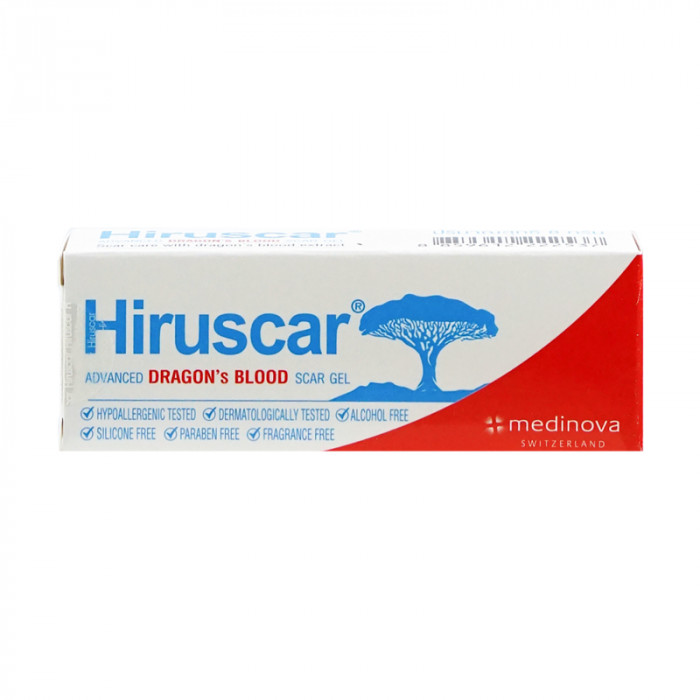 Hiriscar advanced dragon's blood scar gel 8 g. ฮีรูสการ์ แอดวานซ์ ดราก้อน บลัด สการ์ เจล 8 กรัม