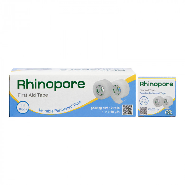 Rhinopore ไรโนพอร์ เทปใส (1นิ้วx10หลา)