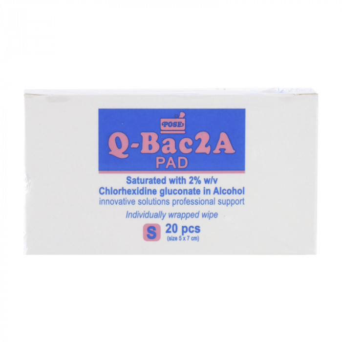 Q-bac2a pad (5x7cm.) 20ชิ้น