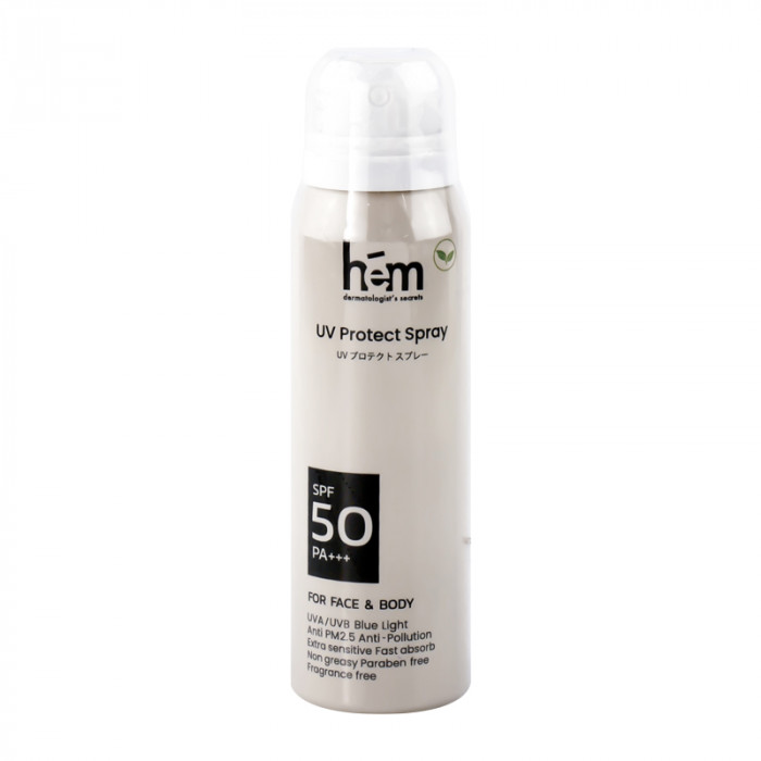 Hem uv protect spray spf50 pa555+++ 100ml.