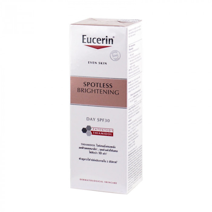 Eucerin Spotless Brightening Day Fluid B SPF 30 50 ml. ยูเซอริน สปอตเลส ไบรท์เทนนิ่ง เดย์ ฟลูอิด ครีมบำรุงผิวหน้า 50 มล.