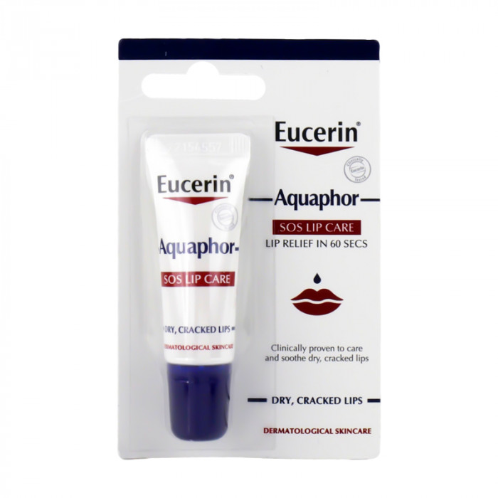Eucerin aquaphor sos lip care 10 ml.