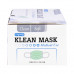 Klean mask หน้ากากอนามัย 50ชิ้น (สีเขียว)