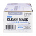 Klean mask หน้ากากอนามัย 50ชิ้น (สีขาว)