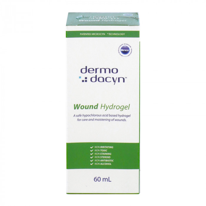 Dermodacyn wound hydrogel 60 ml.