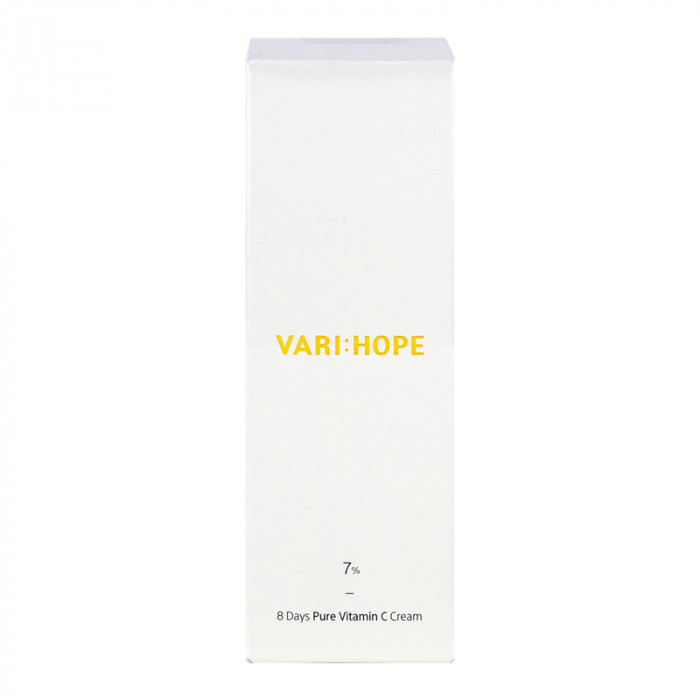 Varihope 8 days pure vitamin c cream 7% (made in korea) 50ml.