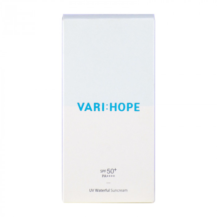 Varihope uv waterful suncream spf50+ pa++++ (made in korea) 50g.