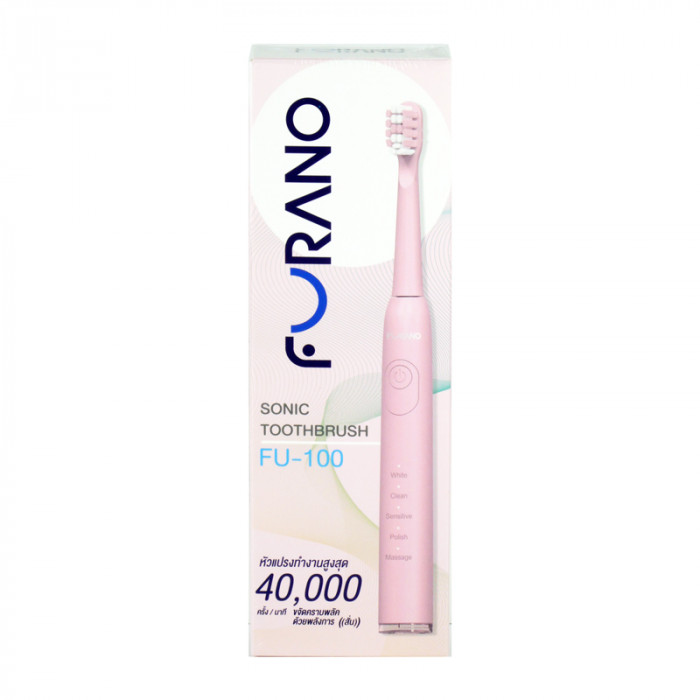 Furano แปรงสีฟันไฟฟ้า รุ่นfu-100 (สีชมพู)