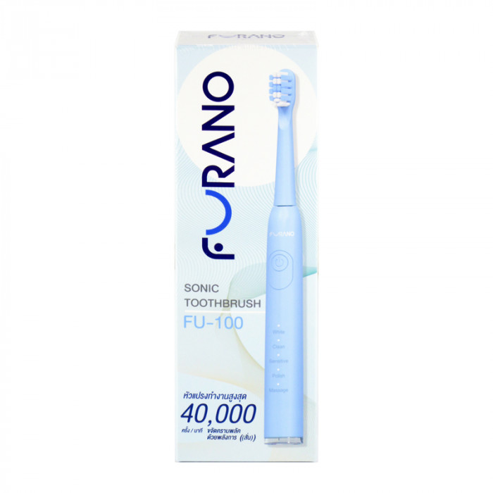 Furano แปรงสีฟันไฟฟ้า รุ่นfu-100 (สีฟ้า)