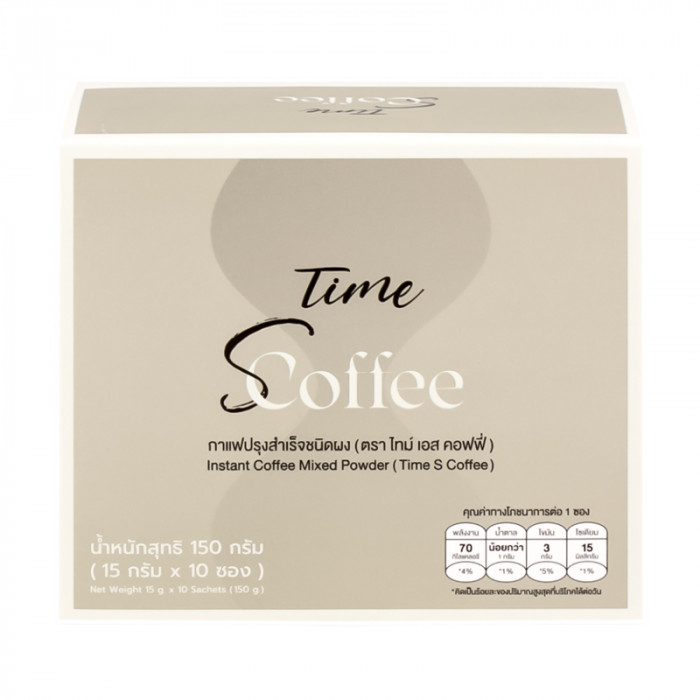 Time s coffee 15g. 10ซอง/กล่อง