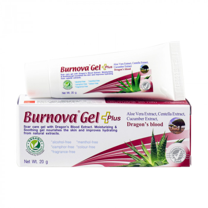 BURNOVA GEL PLUS DRAGON'S BLOOD 20G.