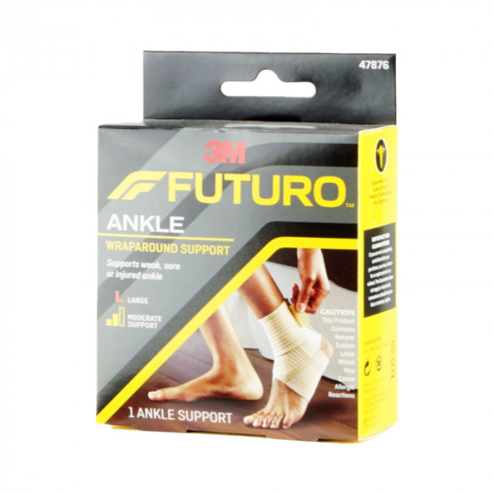 Futuro Ankle Support  ฟูทูโร่ อุปกรณ์พยุงข้อเท้า ชนิดเพิ่มความกระชับ (Size L)
