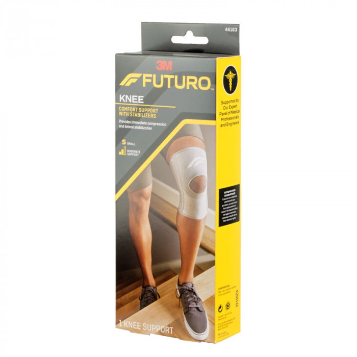 Futuro Knee Stab Size S ฟูทูโร่ อุปกรณ์พยุงหัวเข่า ชนิดเสริมแกนเหล็กข้าง ไซส์ S