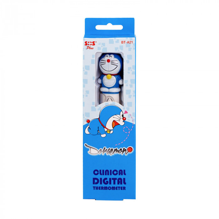 Sos Plus Thermometer Digital Doraemon เอส โอ เอส พลัส  เทอร์โมมิเตอร์ ดิจิตอล โดราเอมอน (DT01)