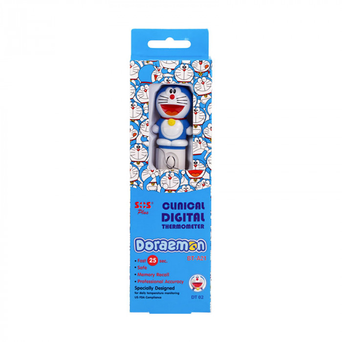 Sos Plus Thermometer Digital Doraemon เอส โอ เอส พลัส  เทอร์โมมิเตอร์ ดิจิตอล โดราเอมอน (DT02)