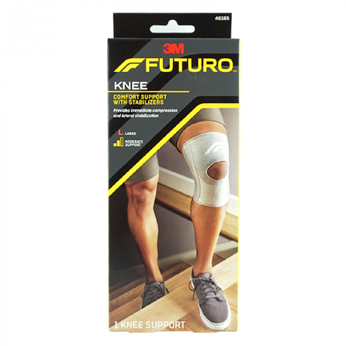 Futuro Knee Stab Size L ฟูทูโร่ อุปกรณ์พยุงหัวเข่า ชนิดเสริมแกนเหล็กข้าง ไซส์ L