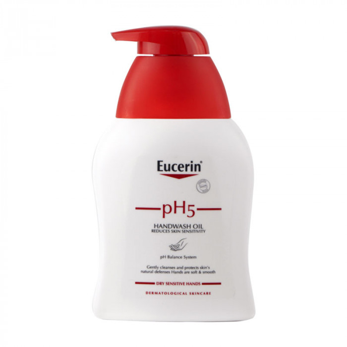 Eucerin PH5 Hand Wash Oil   250 ml.ยูเซอริน พีเอช5 แฮนด์ วอช ออยล์ 250 มล.