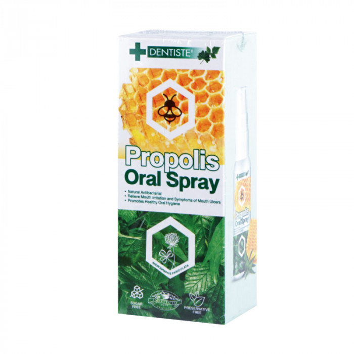 Dentiste Propolis Oral Spray 20 ml.เดนทิสเต้ โพรโพลิส ออรัล สเปรย์ 20 มล.