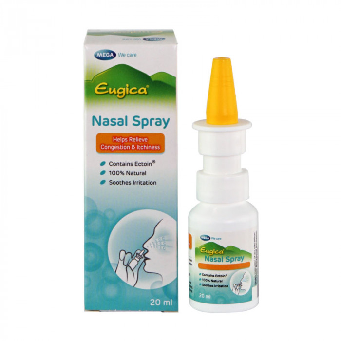 Eugica Nasal Spray 20ml. สเปรย์พ่นจมูก ยูจิก้า 20 มล.