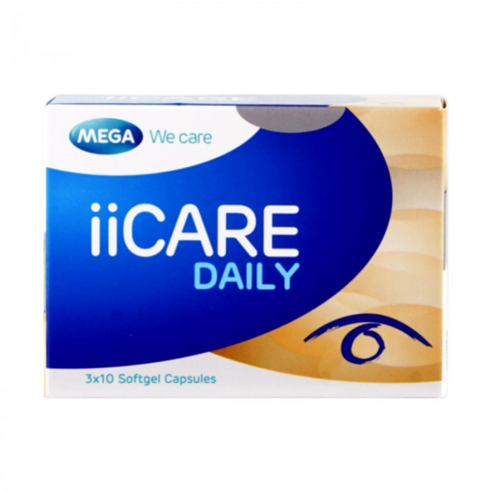 Mega We care iiCare Daily 30 Capsules ไอไอแคร์ เดลี่ 30 แคปซูล
