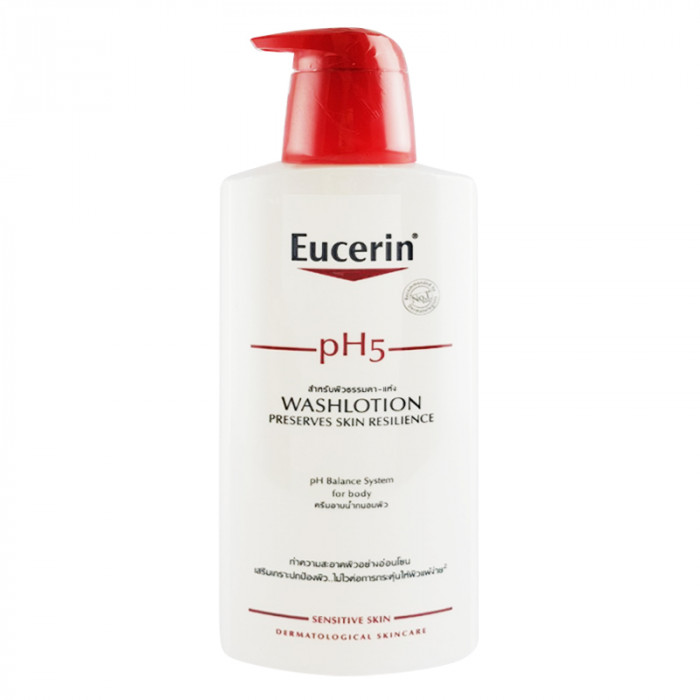 Eucerin pH5 Wash lotion 400ml ยูเซอริน พีเอช5 วิชโลชั่น 400มล.