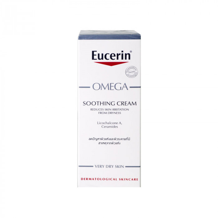 Eucerin Omega Soothing Cream 50 ml. ยูเซอริน โอเมก้า ซูทติ้ง ครีม 50มล.