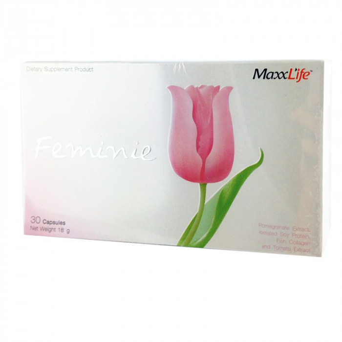 MaxxLife Feminie ผลิตภัณฑ์อาหารเสริมเพื่อผู้หญิงโดยเฉพาะ 30 แคปซูล