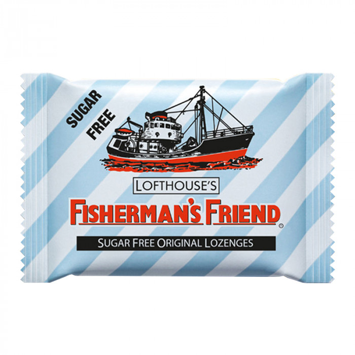 Fisherman'S Friend ชูการ์ฟรี ออริจินัล (สีฟ้า-ขาว)