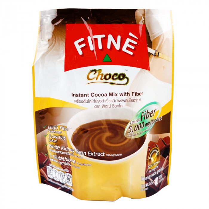 Fitne Choco ฟิตเน่ กาแฟผสมสารสกัดโกโก้ 10 ซอง
