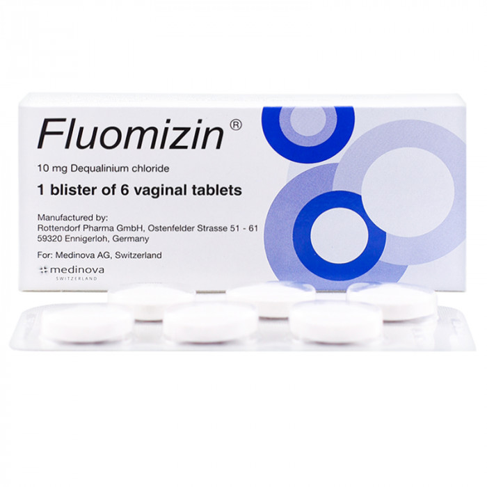 Fluomizin Vt.10Mg.6เม็ด