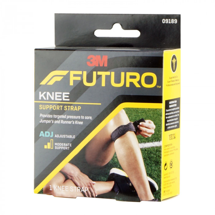 Futuro Sport Adjustable Knee Strap ฟูทูโร่ อุปกรณ์พยุงใต้หัวเข่า รุ่นปรับกระชับได้