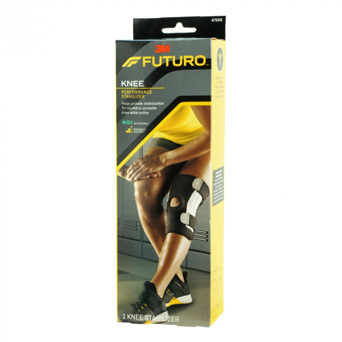 Futuro Sport Adjustable Knee Stab ฟูทูโร่ อุปกรณ์พยุงใต้หัวเข่า เสริมแกนด้านข้างและปรับกระชับได้