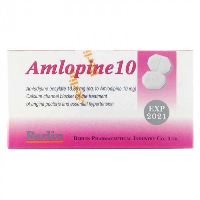 Amlopine 10Mg.10เม็ด