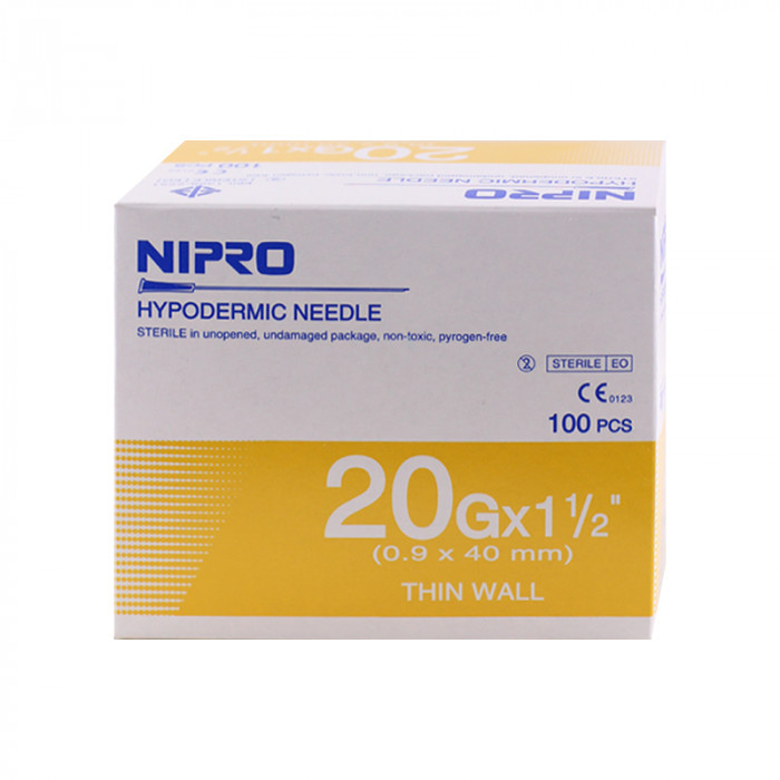 Needle Nipro 20X1.1/2